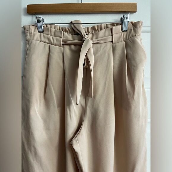 Zara paperbag  straight pants - Picture 3 of 9